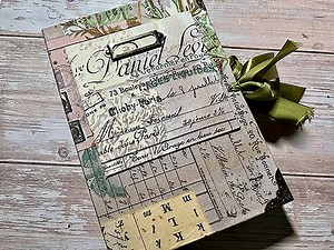 Tim Holtz Journal Flipthrough