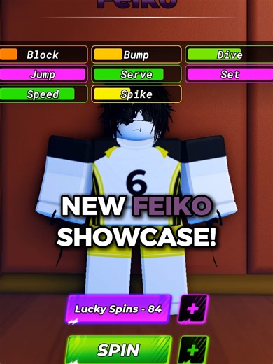 feiko showcase vbl #vbl #fyp #roblox #volleyball #feiko #volleyball legends