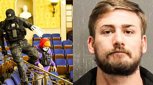 94K views · 977 reactions | The infamous "zip tie guy" from the photos of the storming of the Capitol (his legal name is Eric Munchel) is now using the Democratic Party's impeachment argument in his own case to say that he was inspired to storm the Capitol based on what Trump had said that day. | The Ring of Fire | Facebook