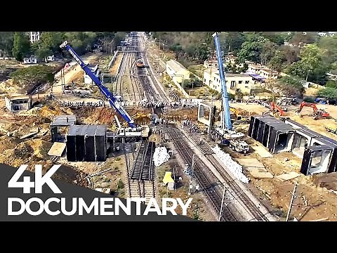 Giant Railway Underpass in 5 Hours! | Giant Pop-Up Constructions - India | Free Documentary