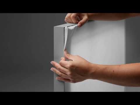 SmartFrame colocação do tecido