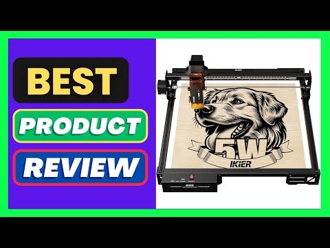 IKIER X5 Pro Laser Engraver 5000mW Laser Cutter DIY Laser Engraving
