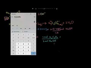 Acid base titration example | Chemistry | Khan Academy Urdu