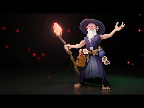 Making a Halfling Wizard - Blender 3.4