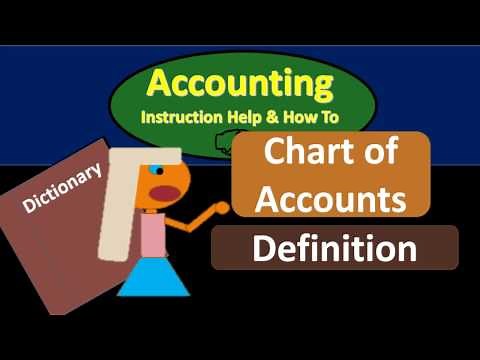 Chart of Accounts Definition - What is a Chart of Accounts?