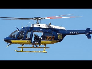 Helicóptero da Polícia Rodoviária Federal Bell 407