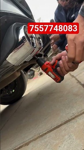 AURA CAR UNIVERSAL BACK DIFFUSER INSTALLATION ✅ #viralvideo #automobile #seatlovers #shortvideo