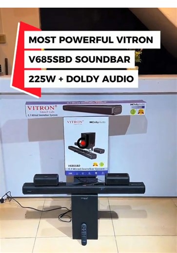 Newest Vitron V685SBD 5.1 Channel Soundbar with Dolby Audio