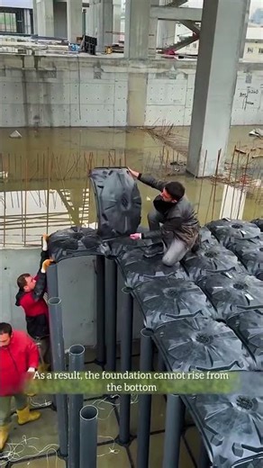 Why Plastic is Used Under House Foundations Abroad? Hidden Construction Technique #trending #shorts
