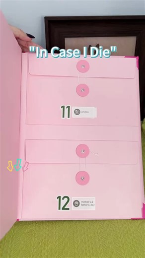 In Case I Die Folder for Estate Planning and Organization