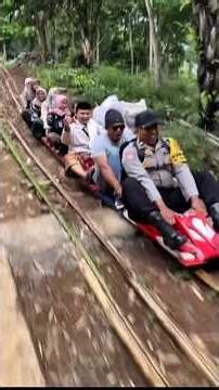 penemuan roller coaster bambu #shorts
