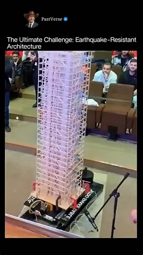 PastVerse on Instagram: "Participants create earthquake-resistant buildings and put them to the test against simulated seismic forces, aiming to see which designs can truly withstand the shake. Every tremor becomes a lesson in resilience, innovation, and precision. The model shown here is evaluated on an RTDG-Shake Table, a device that mimics real earthquake motions. Widely used in civil engineering labs, these tables allow students and professionals to assess how structures respond under seismi