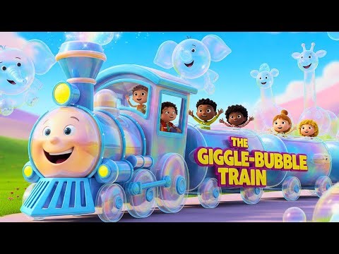 The Giggle Bubble Train | Fun Learning Adventure for Kids | Nursery Rhyme & Poem