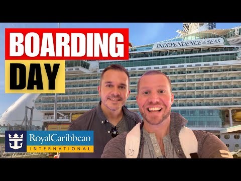 Embarkation Day on Royal Caribbean’s Independence of the Seas! | Vlog Series Part 1 (2025)