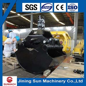 [Hot Item] Rotating Excavator Rotating Clamshell Bucket