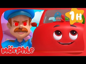 Robo-Freeze Morphle Car 🚘 | Fun Animal Cartoons | @MorphleTV | Learning for Kids