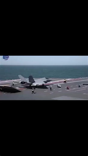 China's J-35 Stealth Fighter Launches from Aircraft Carrier