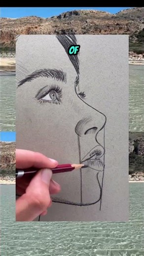 Shading Drawing Trick Artists Use for Depth ✏️ #shorts