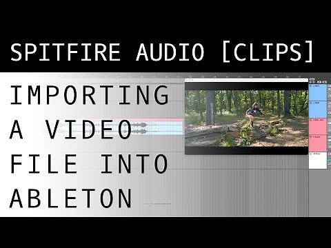 How to Import and Export a Video File into Ableton Live