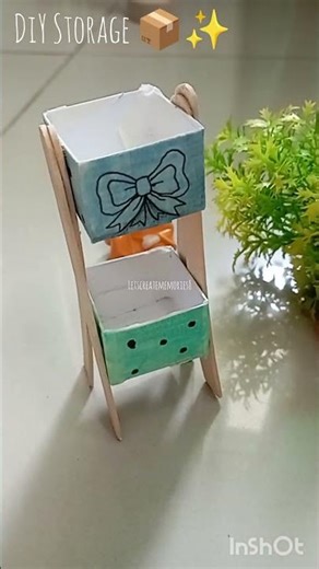 #DIY Storage Box#minicraft#handmade #trending#craft