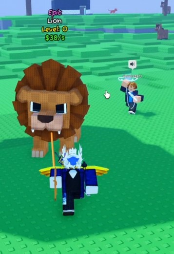Capturing a Kid's Lion in Catch & Tame