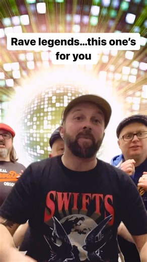 Our song A Lancashire DJ is for all the OG ravers out there, expertly remixed here by @ricardo_autobahn stream this and all our other tunes to fill your day with fun | The Lancashire Hotpots