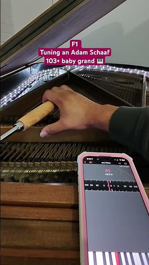 How to tune a piano key #piano #tuning #music