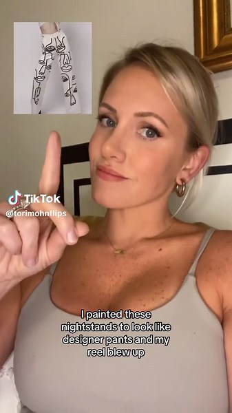 Nightstand Makeover: Classic Painted Furniture Transformation