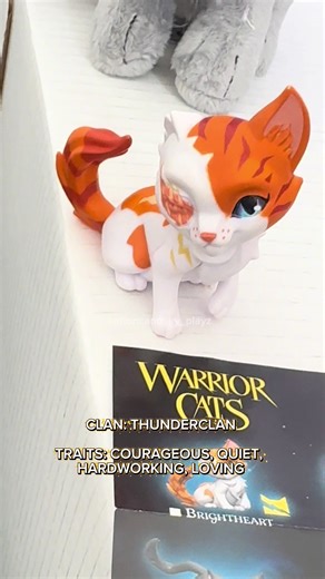 [AD] 🧡BRIGHTHEART🧡 They Broke Her… She Came Back Stronger 🐾 Bonkers Toys is releasing their first ever Warrior Cats toys! Explore all your favorite characters from the books with all new 6