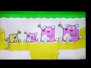 Wubbzy is on the tree with the Wuzzly Bears