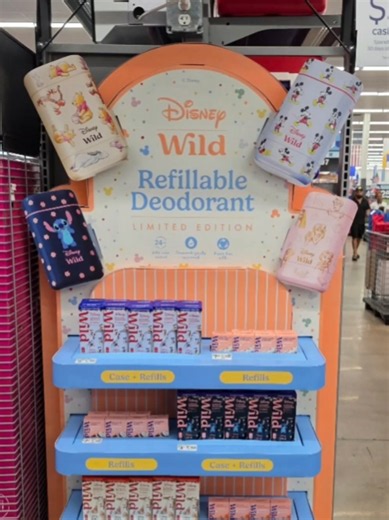 Disney x Wild refillable deodorant at Walmart