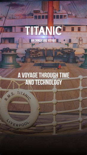 Explore detailed room recreations, artifacts, a 360º journey, and an unforgettable VR experience! | Expo Titanic