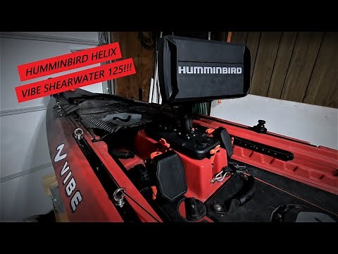 Humminbird Helix 7 SI Install on Vibe Shearwater 125