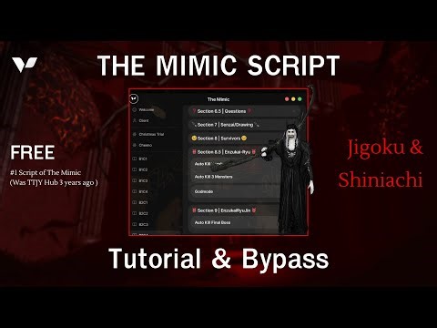 [NEW] |🔥The Mimic Script 🔥| Jigoku Auto Complete
