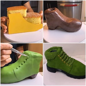 133K views · 637 reactions | How to make a realistic SHOE cake量 | MetDaan Fashion | Facebook