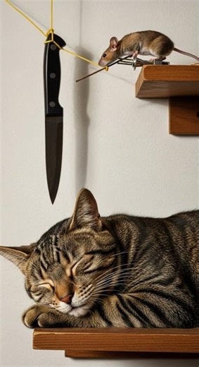 Shocking! Mouse tries prank invention, fails hilariously #funny #pranks #mouse