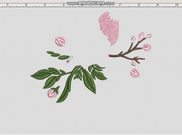 Hummingbird Floral Embroidery Design, Pink Bird With Cherry Blossom Stitch File, Elegant Nature Embroidery Pattern - Etsy