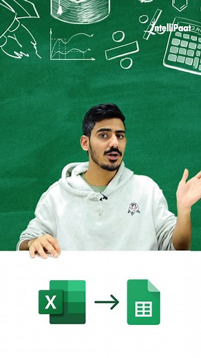 2K views · 20 reactions | Google Sheets Hacks . . . . #google #GoogleSheets #GoogleSheetsHacks #googlesheetstips #reels #reelsinstagram #reelsvideo #reelitfeelit #reelvideo #reelkarofeelkaro #explore #explorepage #exploremore #trendingreels #trending #trend #trendingsongs #trendingnow #foryoupage #officereels #intellipaat | Intellipaat | Facebook