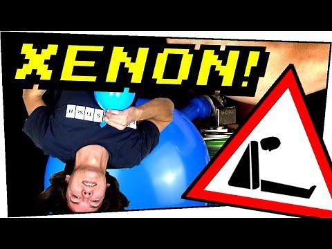 XENON INHALIEREN! Tiefe Stimme wie Schwefelhexafluorid - Gefährliche Experimente #102