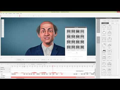 CrazyTalk 8 Tutorial - Basic Lip Sync Editing