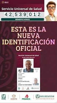 🪪 La nueva credencial que une al IMSS, ISSSTE e IMSS-Bienestar para atenderte en cualquier hospital