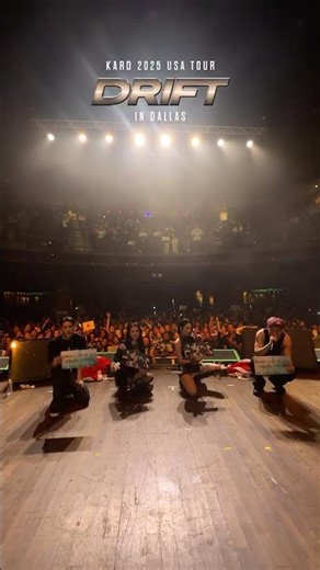 THX to DALLAS | @ KARD 2025 USA TOUR [DRIFT]