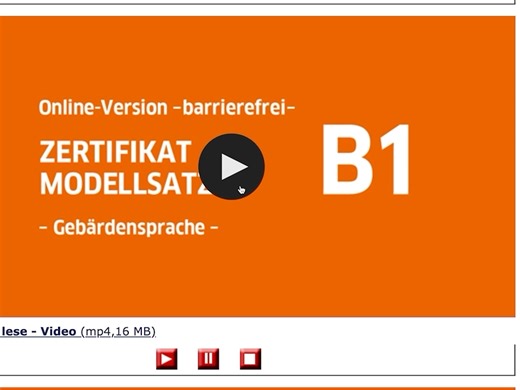 歌德B1模拟题听力 b1 modellsatz erwachsene