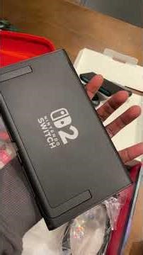 I got #nintendo #switch2 n 2025 on Father’s day & I’m just now opening it lol 🤷‍♂️ #Switch #gaming