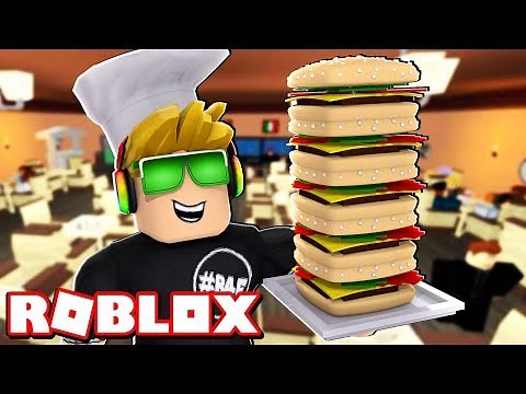 MY OWN HAMBURGER RESTAURANT in ROBLOX | BURGER TYCOON | BLOX4FUN