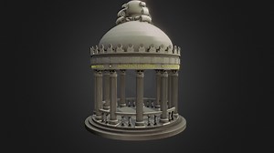 Ancient Greek Temple - Download Free 3D model by FOXYSCA