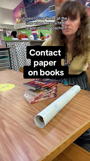 Budget-Friendly Classroom Book Covering Method | Librarians of TikTok