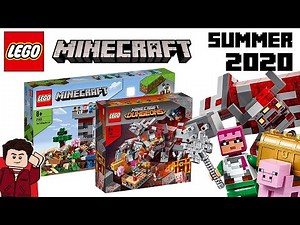 LEGO Minecraft Summer 2020 Sets Revealed - MINECRAFT DUNGEONS!!!