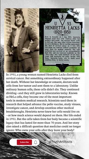 She Died in 1951… But Her Cells Never Stopped Living 😳 | The Story of Henrietta Lacks