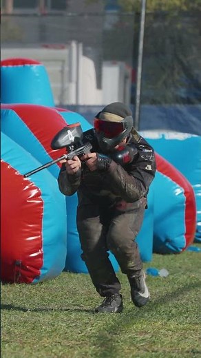 A Lion Always Hunts the PREY! #challenge #paintball